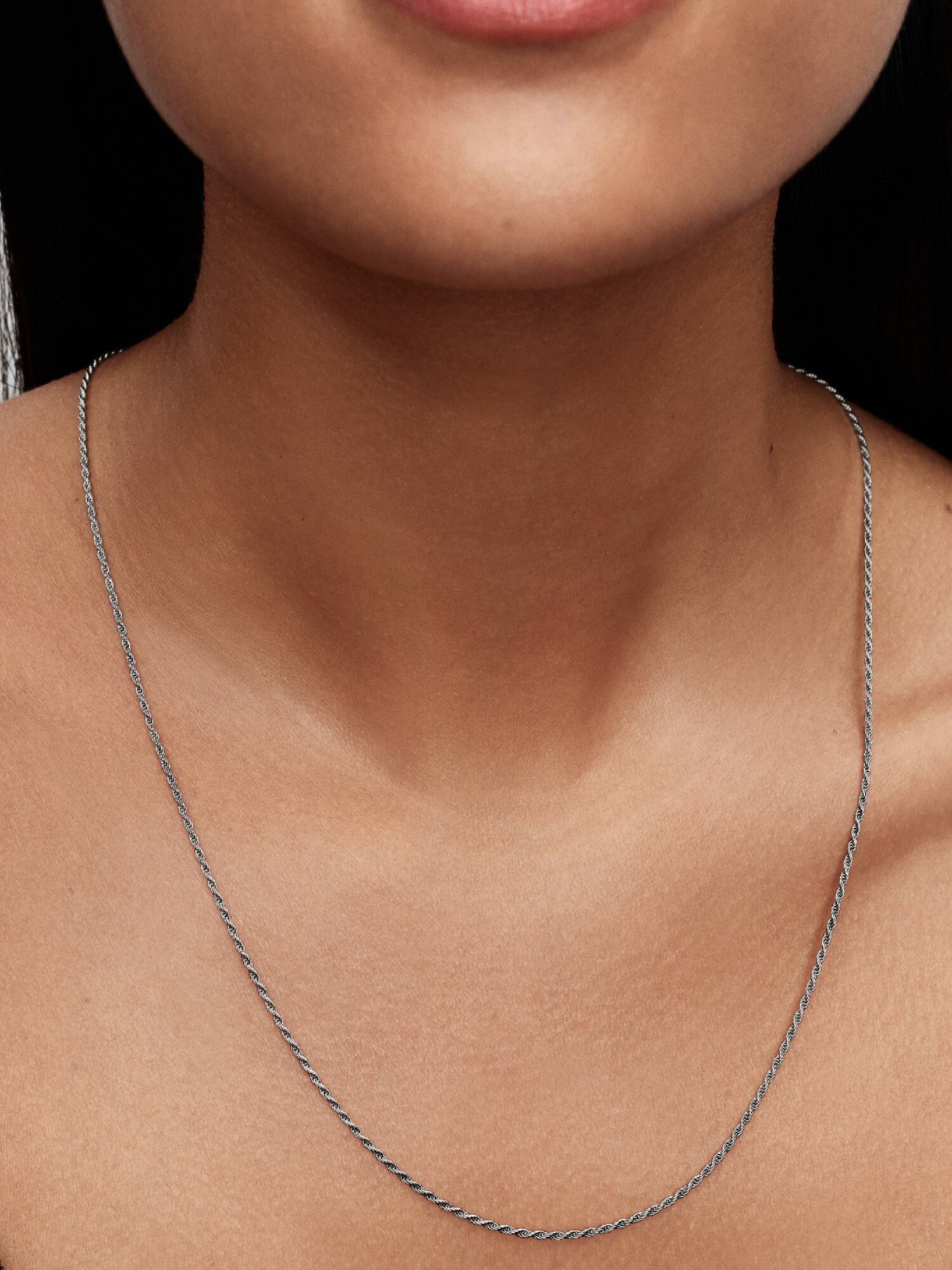 Collier Maille Tressée
