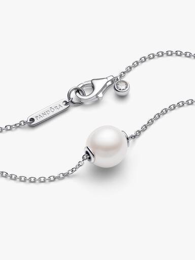 Collier met Behandelde Gecultiveerde Zoetwaterparel