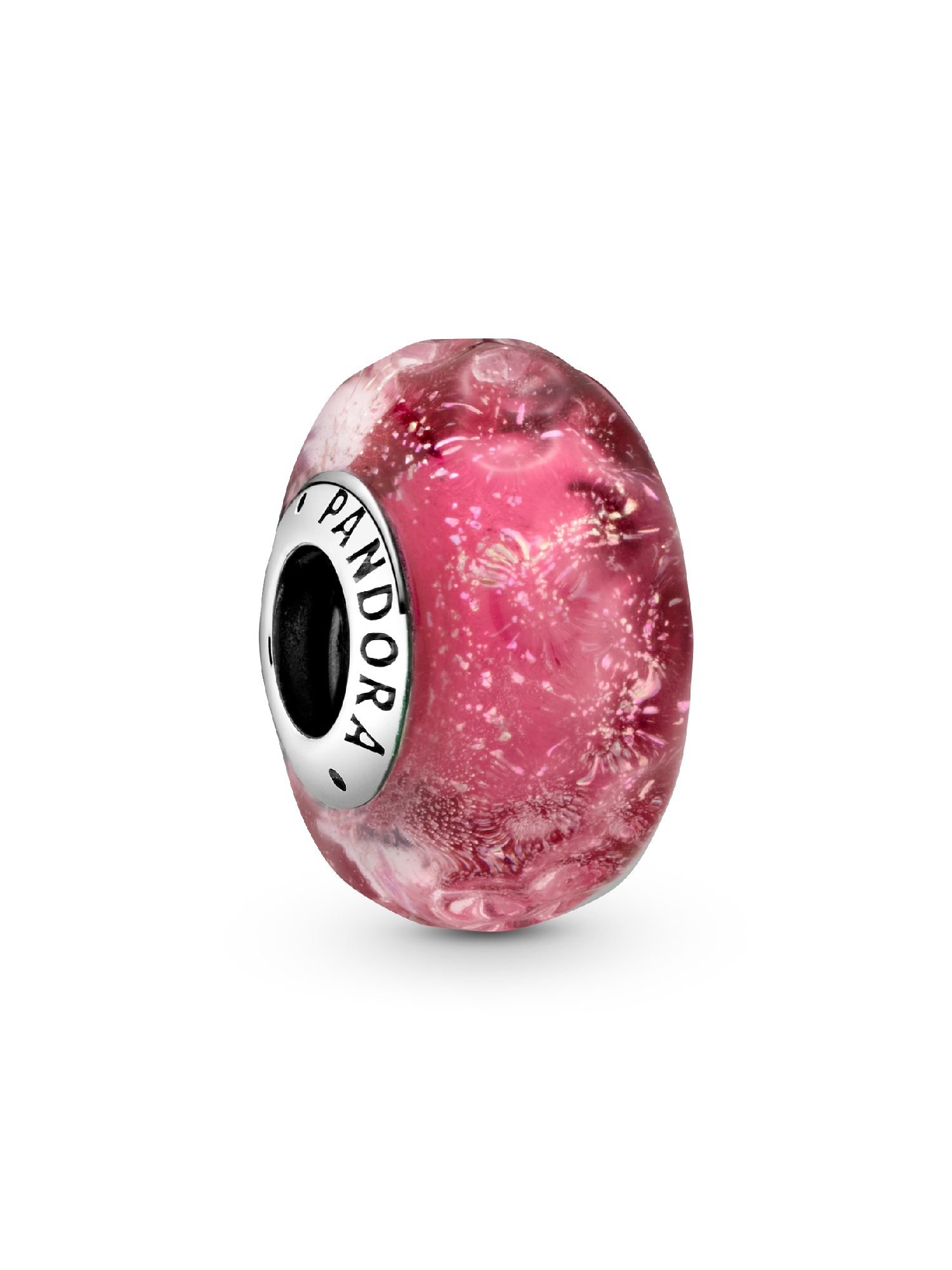 Golvende Fancy Roze Muranoglazen Bedel