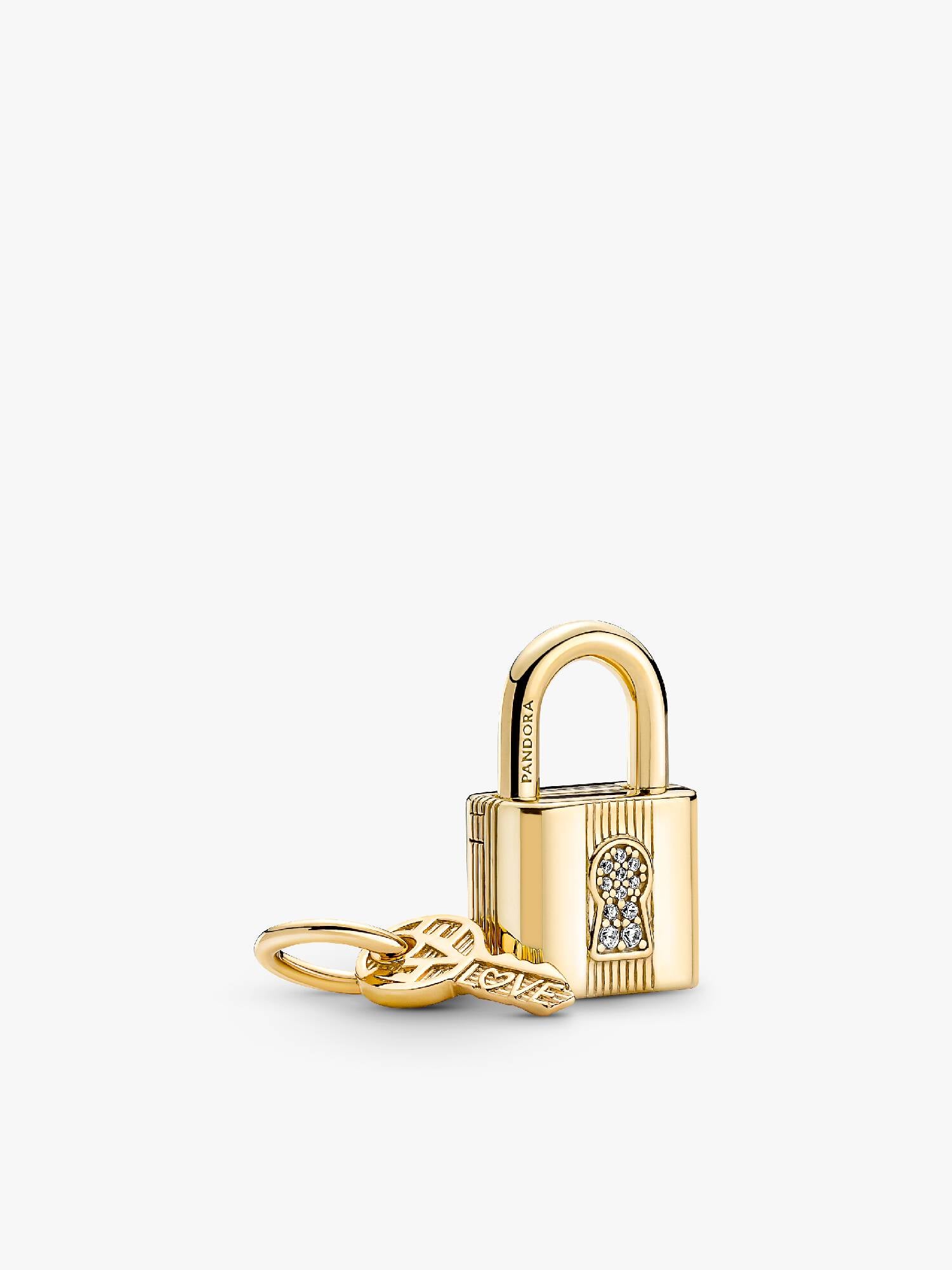 Charm Pendant Cadenas & Clé