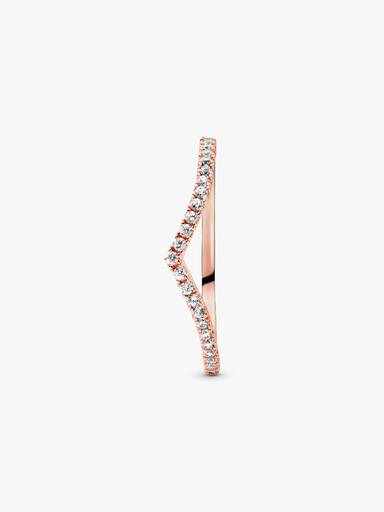 Sprankelende Wishbone Ring