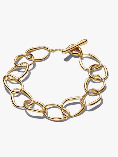 Organisch Gevormde Schakelarmband