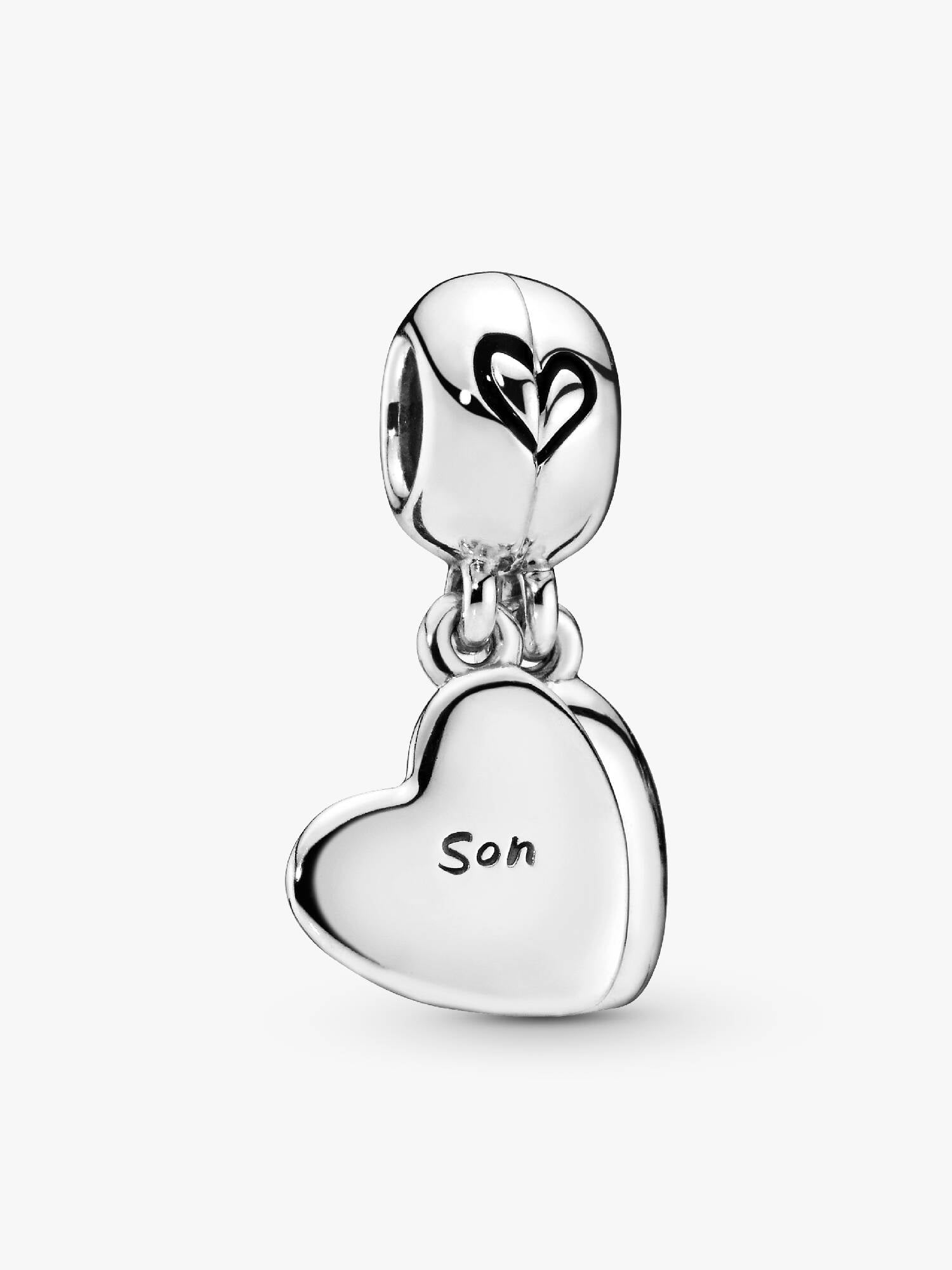 Moeder & Zoon Hart Deelbare Hangende Bedel