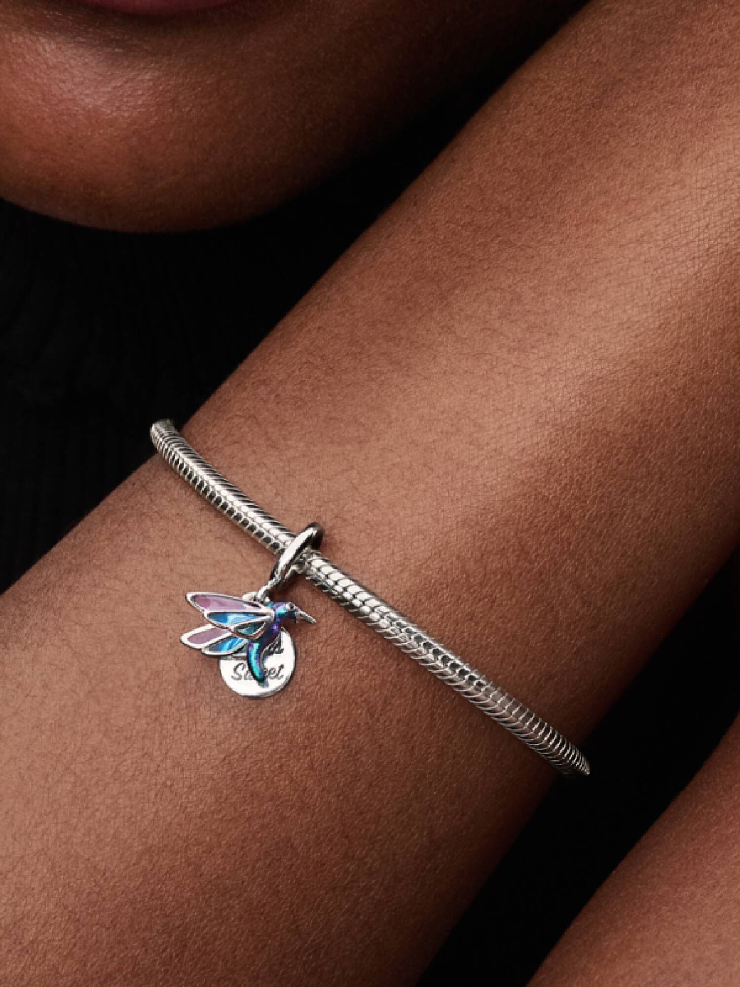 Charm Pendant Double Colibri
