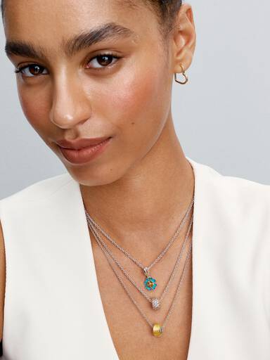 Charm Triple Rang Pavé Scintillant
