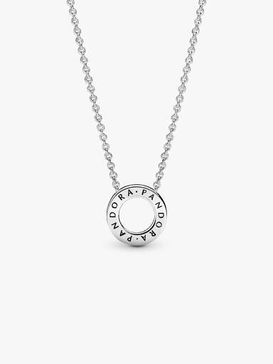 Pavé Cirkel Halsketting
