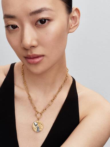 Charm Médaillon XL Zodiaque Verseau