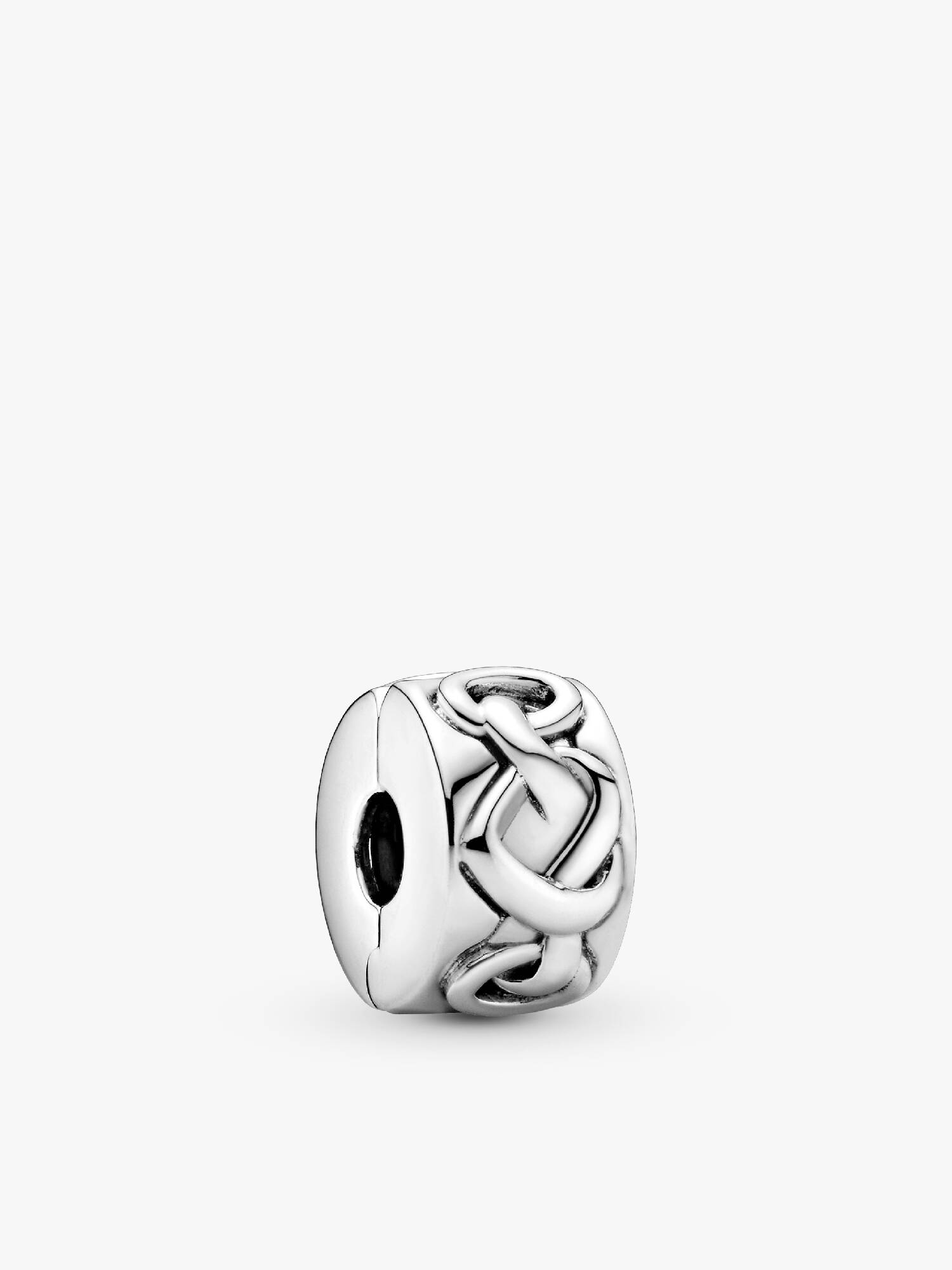 Knotted Hearts Clip Bedel
