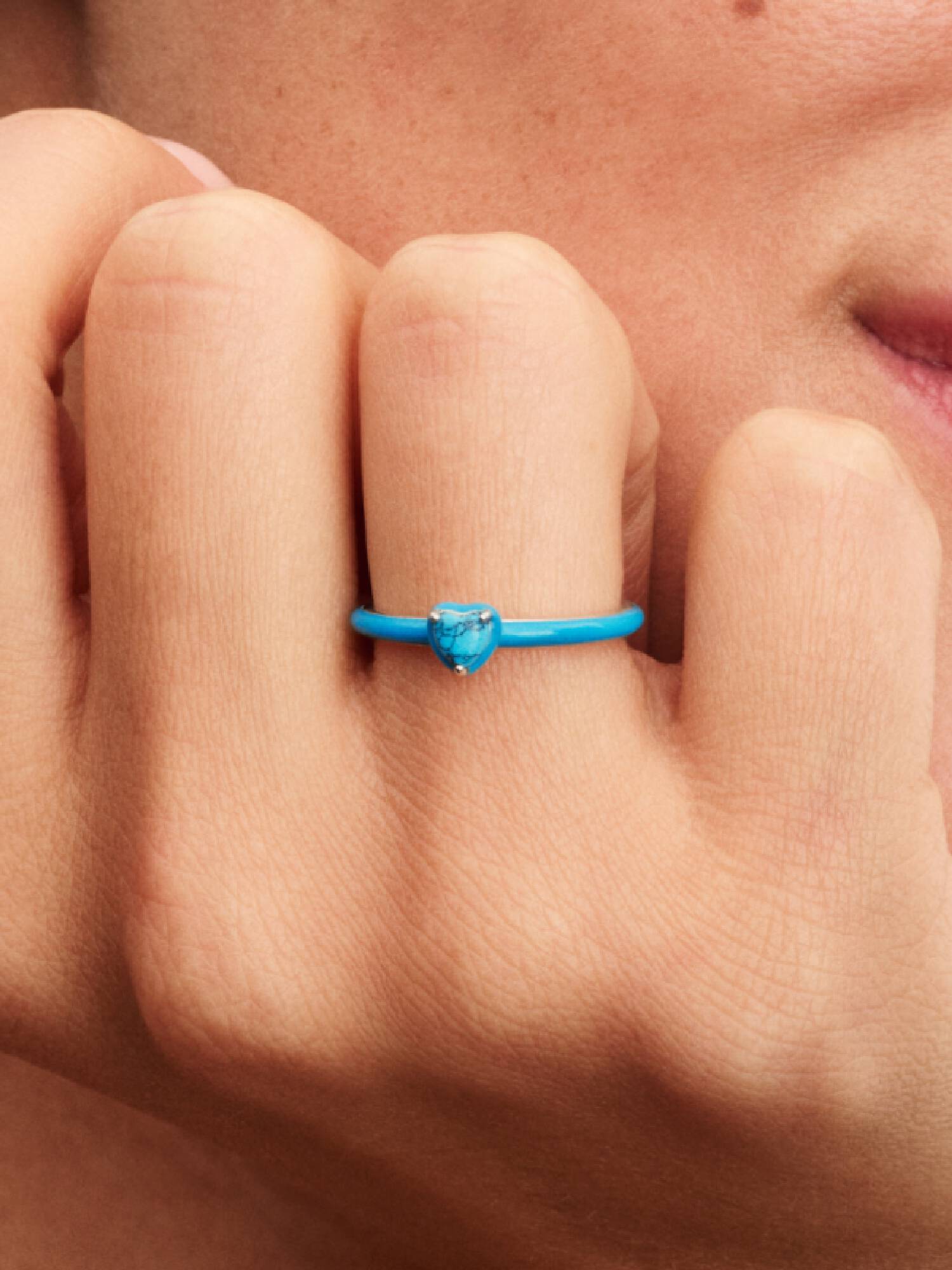 Turquoise Hartsteen Ring