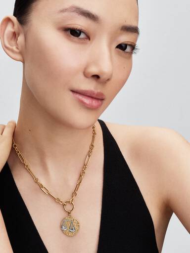 Charm Médaillon XL Zodiaque Balance
