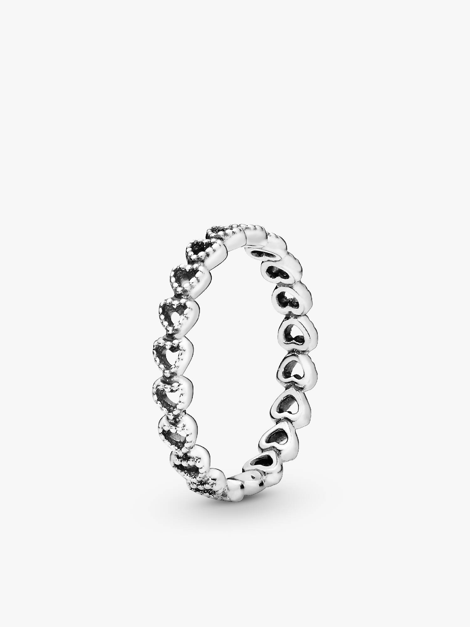 Bague ribambelle de cœurs
