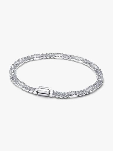 Bracelet Maille Cubaine Ovale