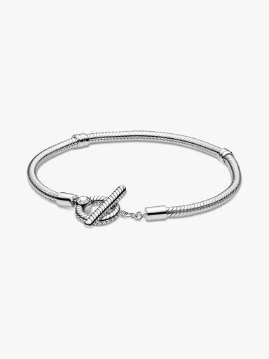 Pandora Moments T-Bar Slangenschakel-armband