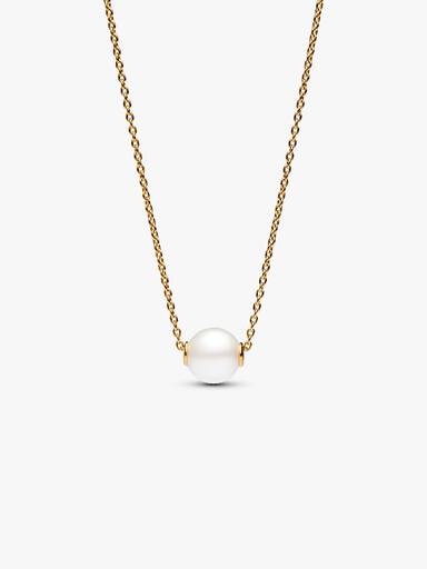 Collier met Behandelde Gecultiveerde Zoetwaterparel