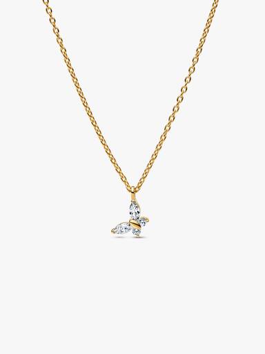 Ketting met vlinderhanger
