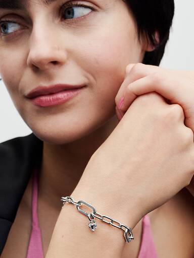 Sleutelgat Hart Mini-Hangende Bedel