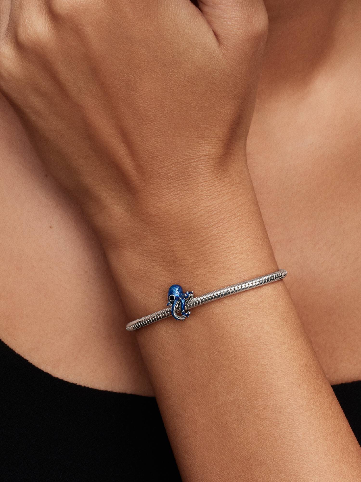 Charm Pieuvre Bleue
