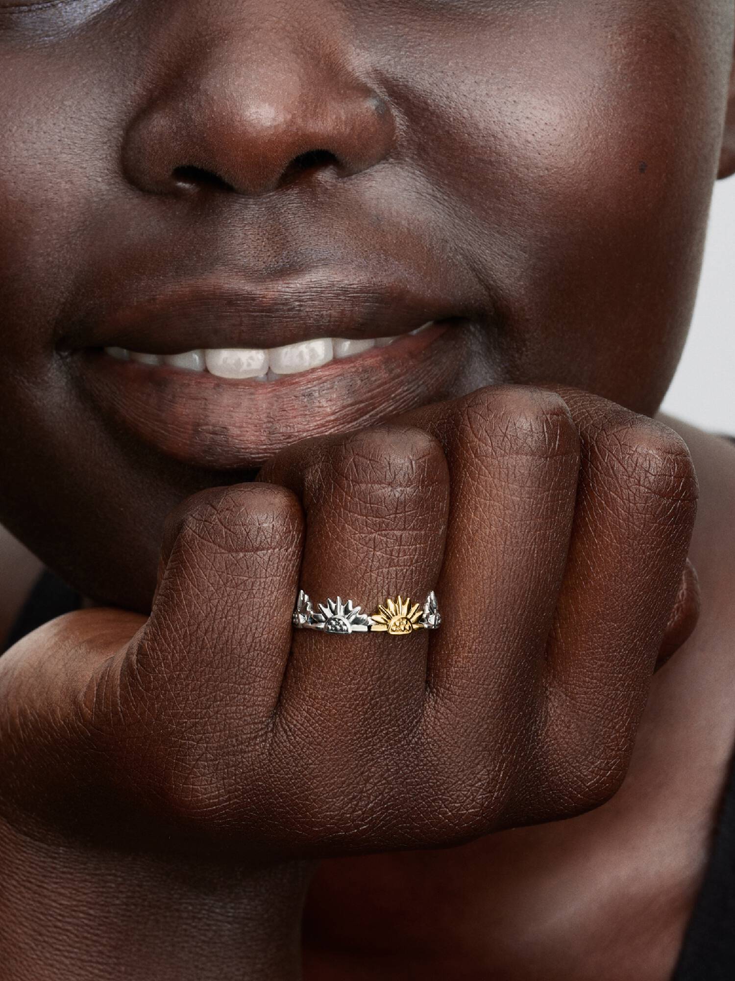 Anneau Bicolore Tournesol
