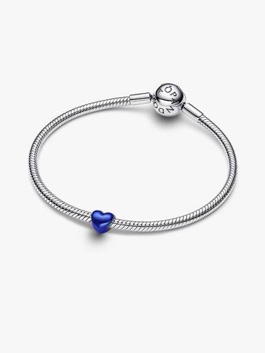 Blauw Hart Mini Bedel