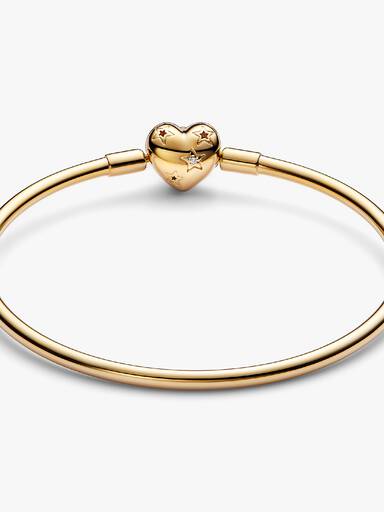 Kosmische bangle met hartsluiting