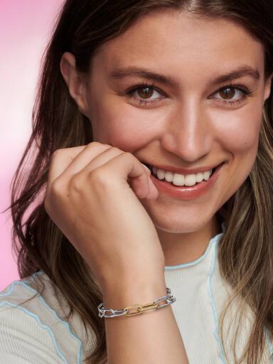 Pandora ME Double Link Pavé