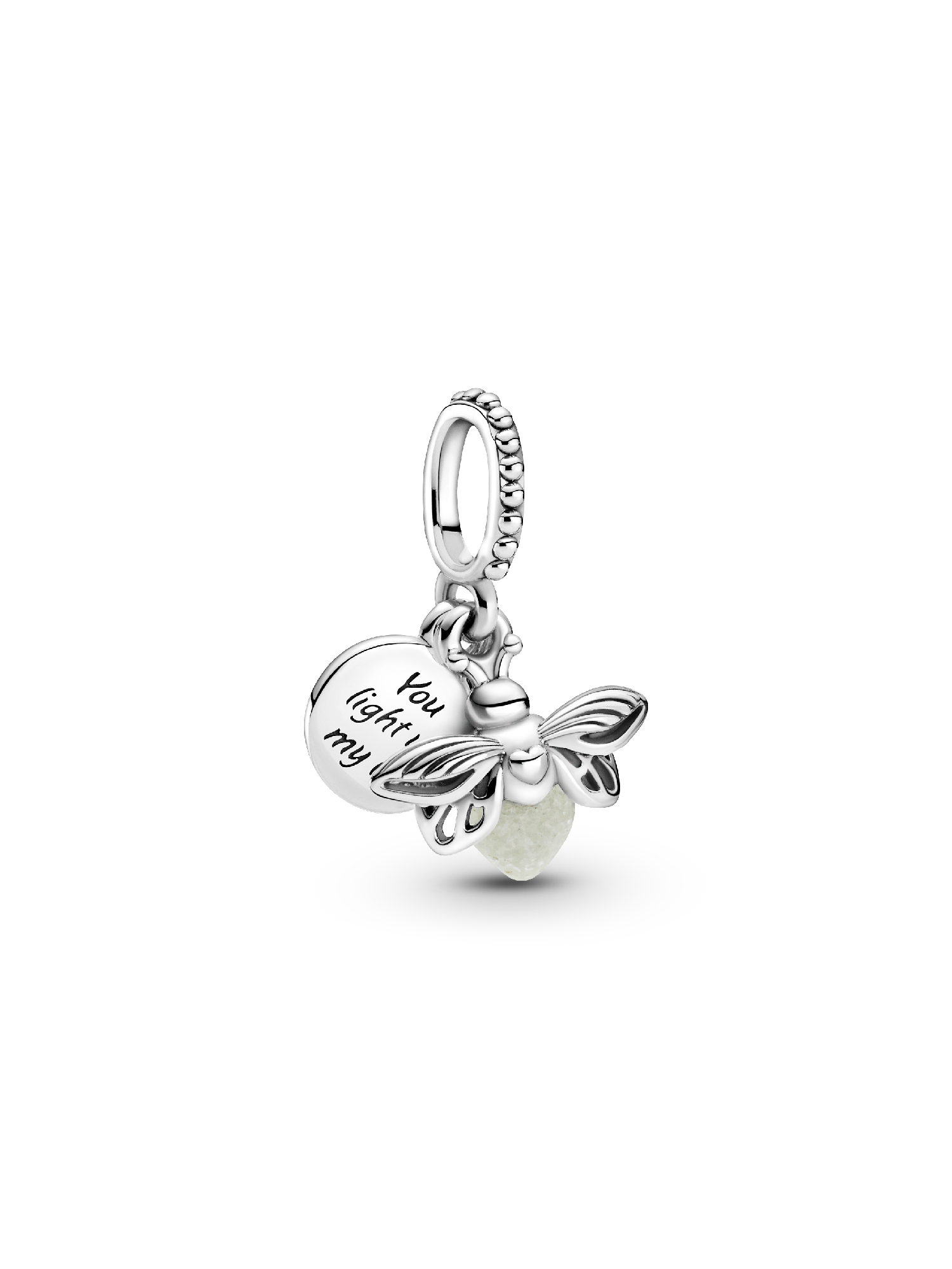Charm Pendant Luciole Phosphorescente