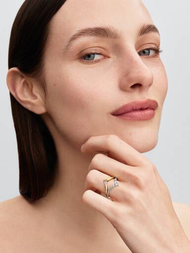 Bague Baguette Diadème