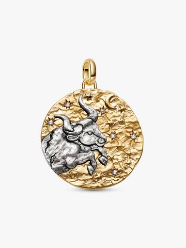 Charm Médaillon XL Zodiaque Taureau