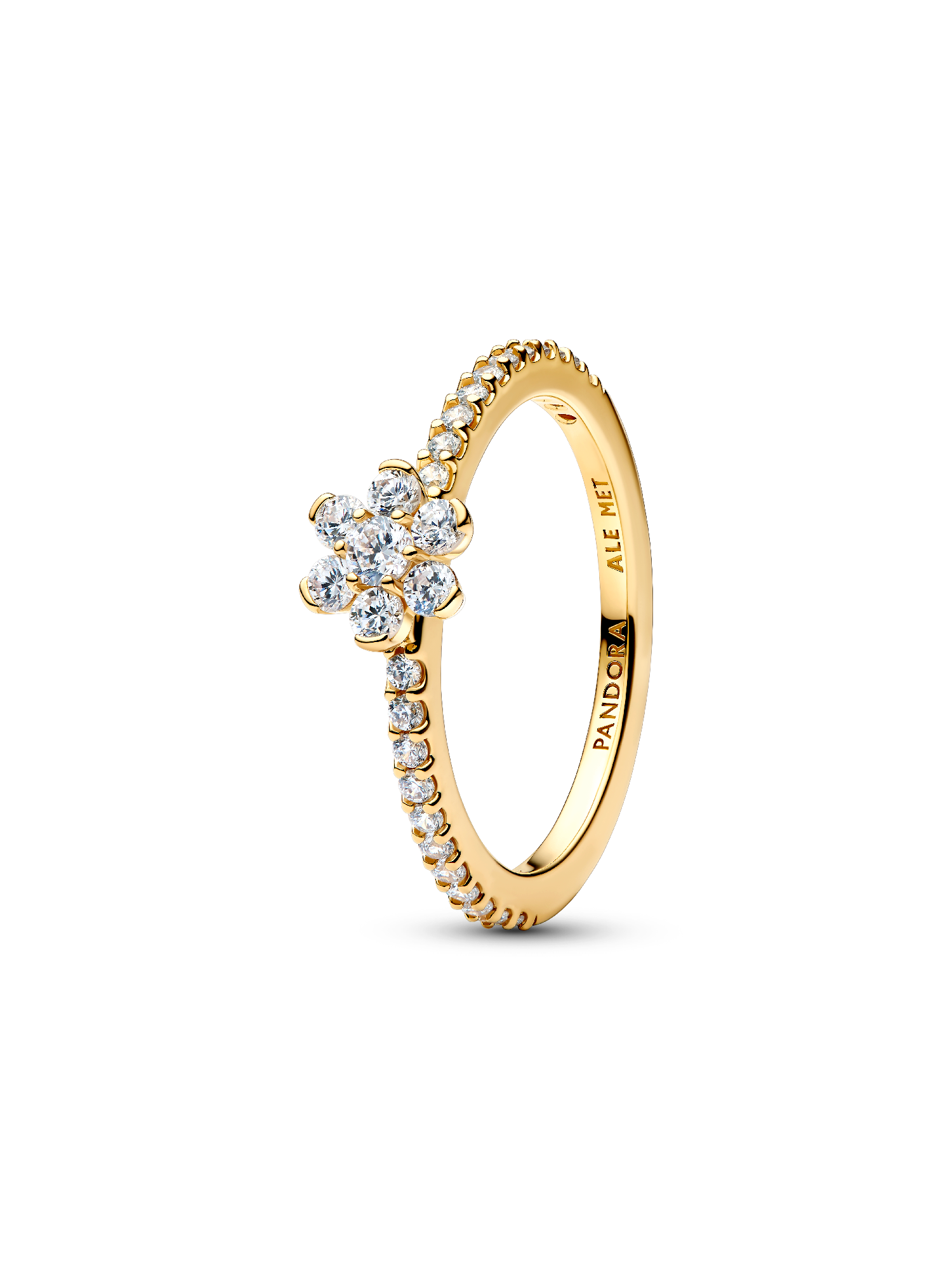 Bague Fleur Scintillante
