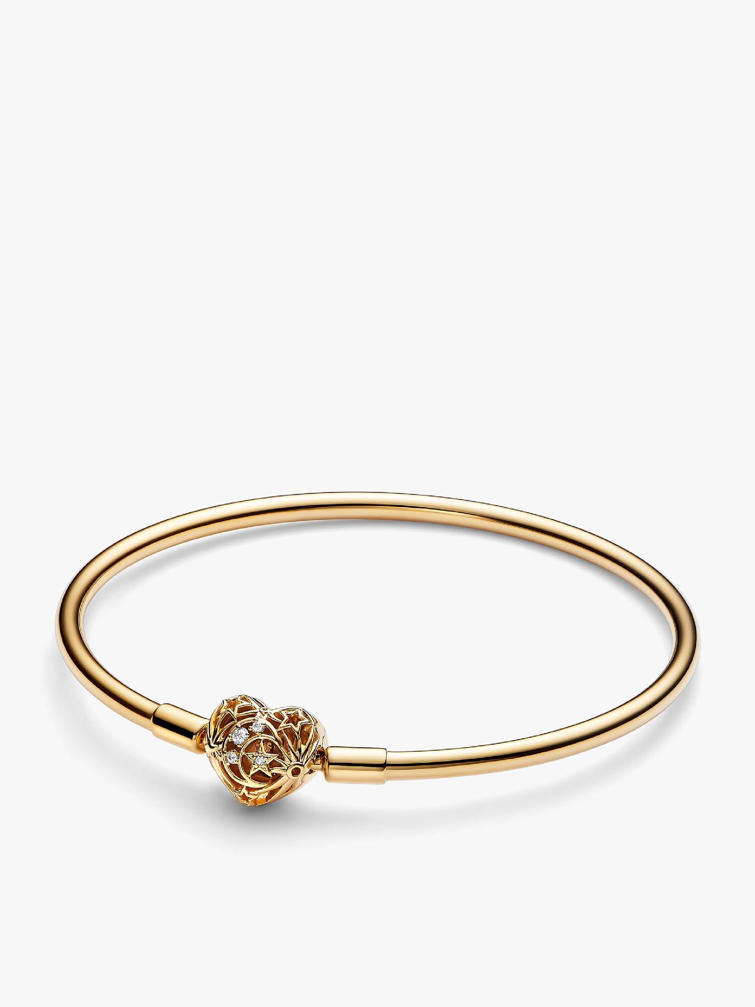 Kosmische bangle met hartsluiting