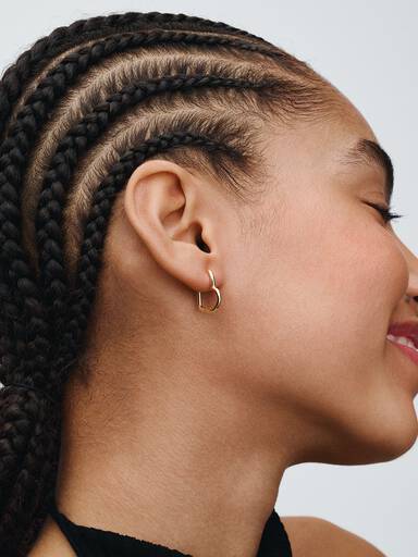Créoles Cœurs Asymétriques