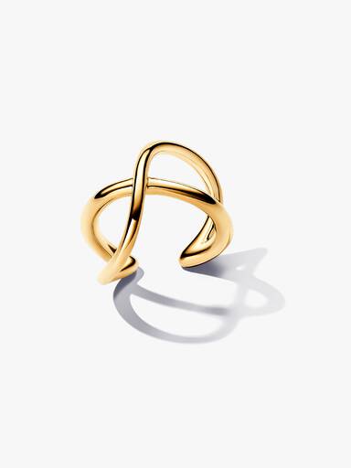 Manchette d'Oreille Infini de Forme Organique