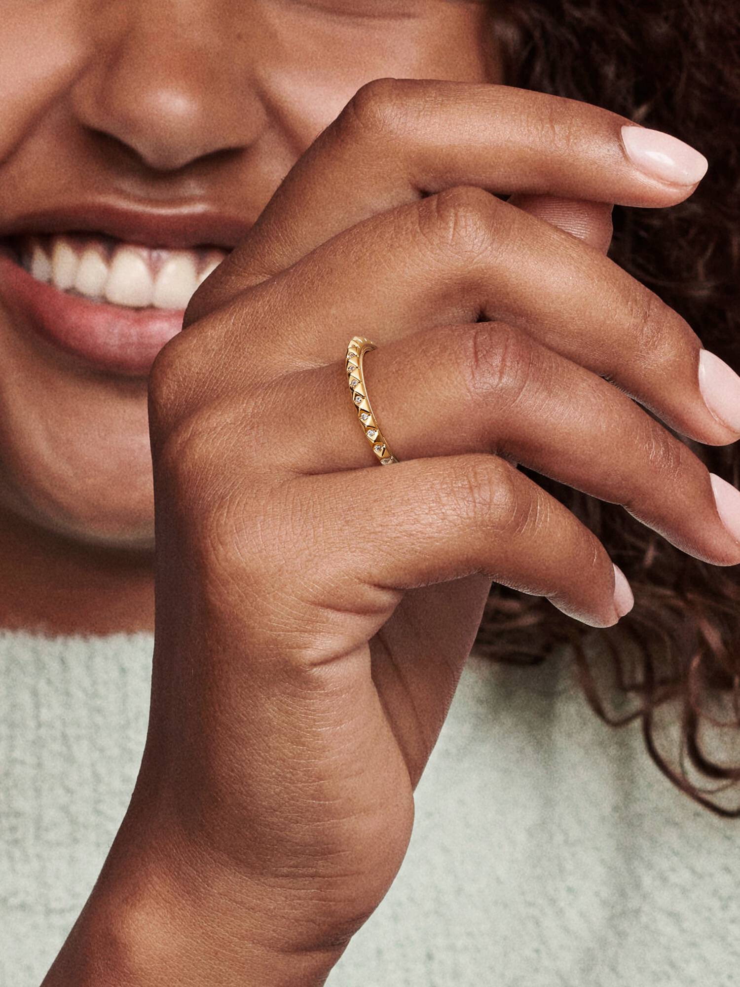 Bague Pyramides Pandora ME