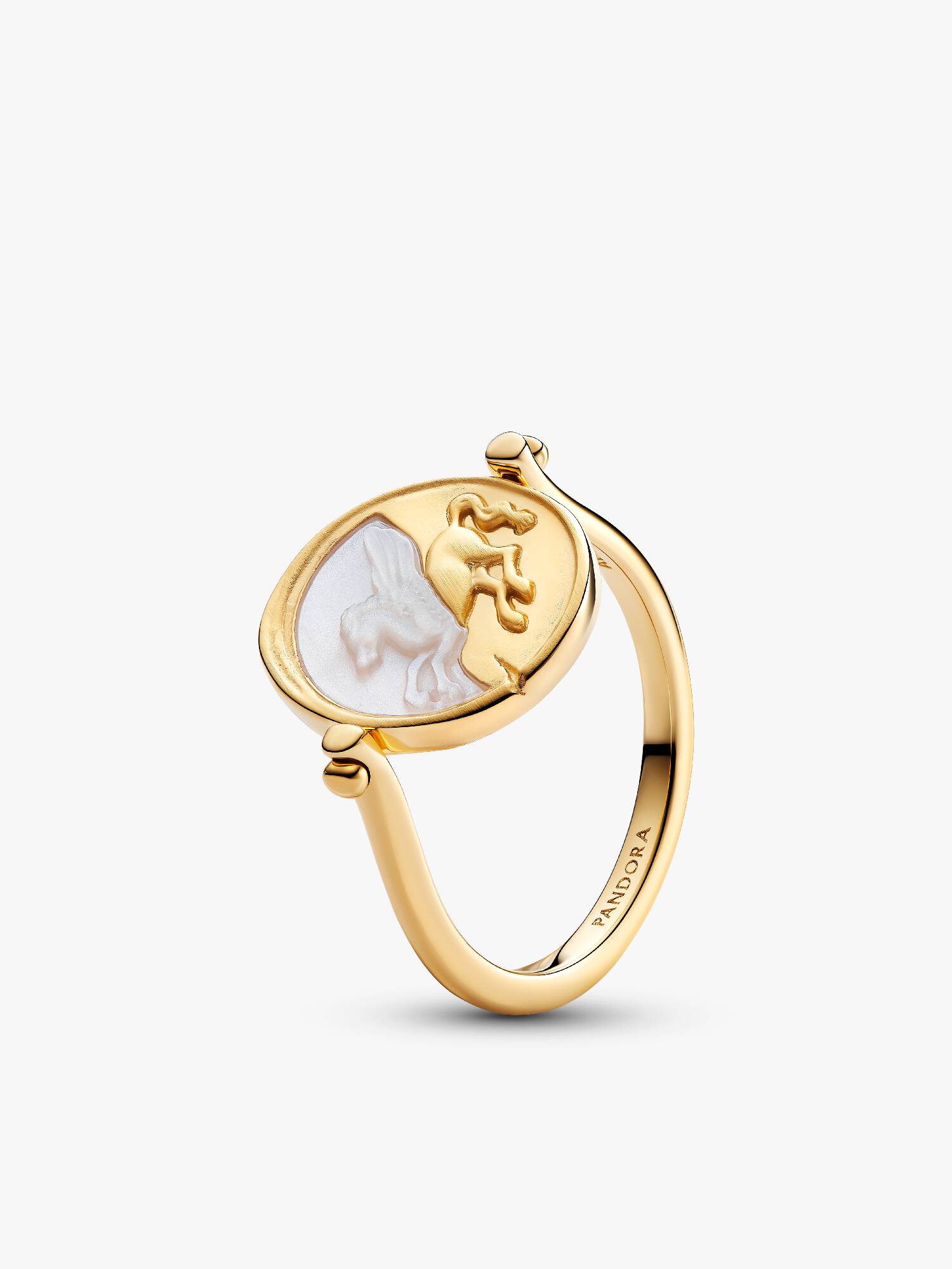 Bague Médaillon Réversible Pégase 