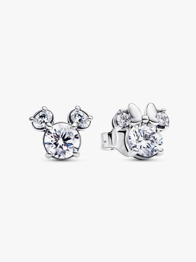 Clous d'Oreilles Scintillants Disney Mickey & Minnie