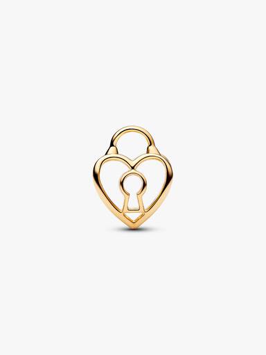 Charm Cadenas Cœur Ajouré