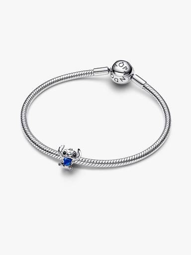Disney Stitch Blauw Hart Bedel