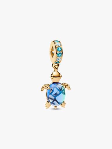 Charm Pendant Verre de Murano Tortue de Mer