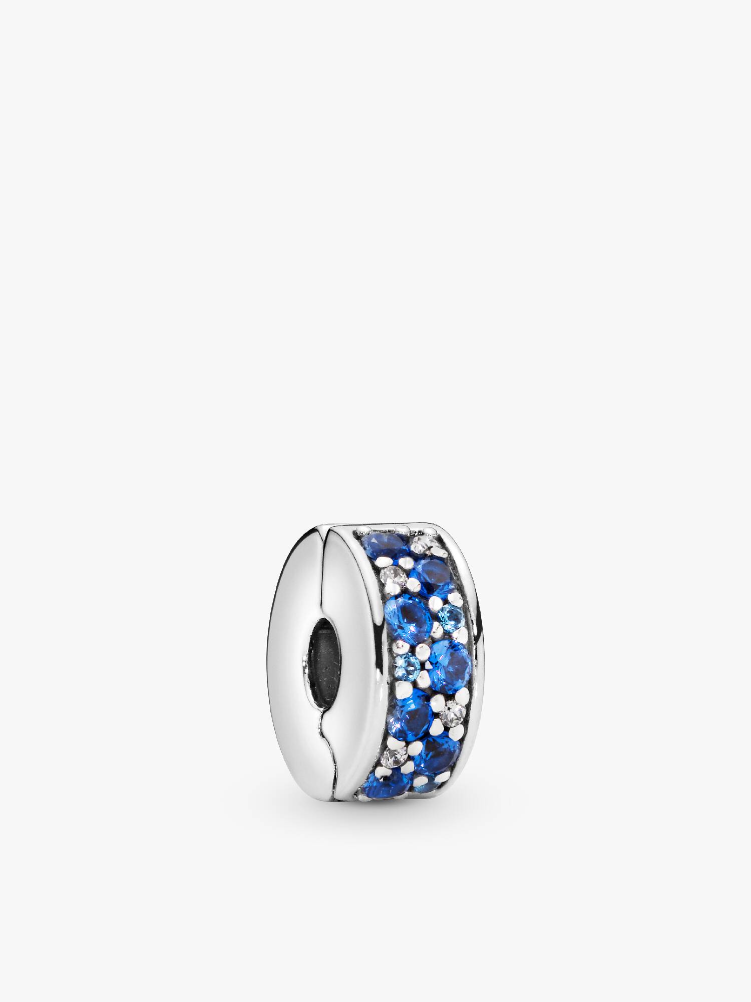 Charm Clip Pavé Bleu