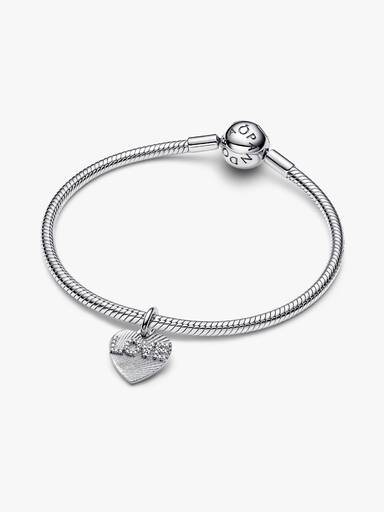Charm Pendant Cœur d'Amour Gravable
