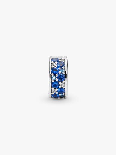 Blauwe Pavé Clip Bedel