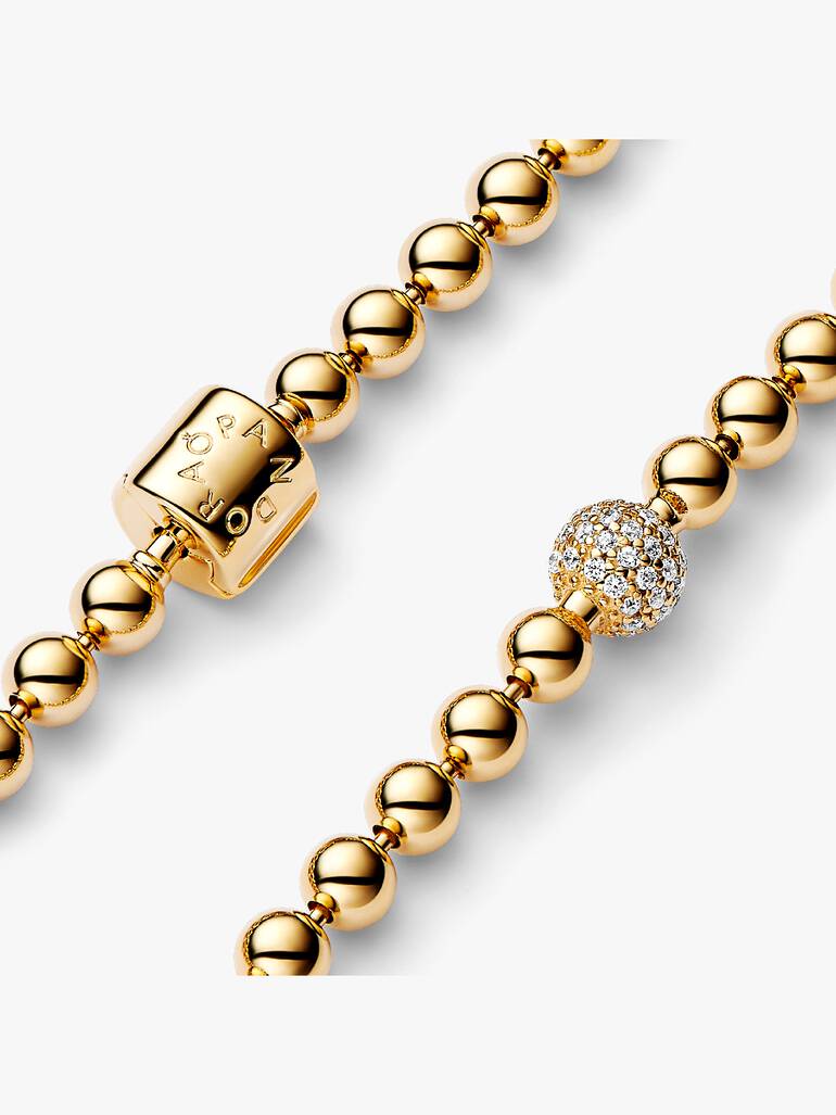Bracelet Perles et Pavé