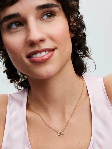 Collier Cœur Infini Scintillant