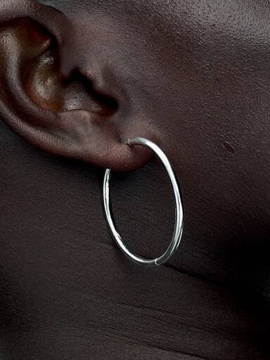 Pandora Moments-bedeloorringen 40 mm