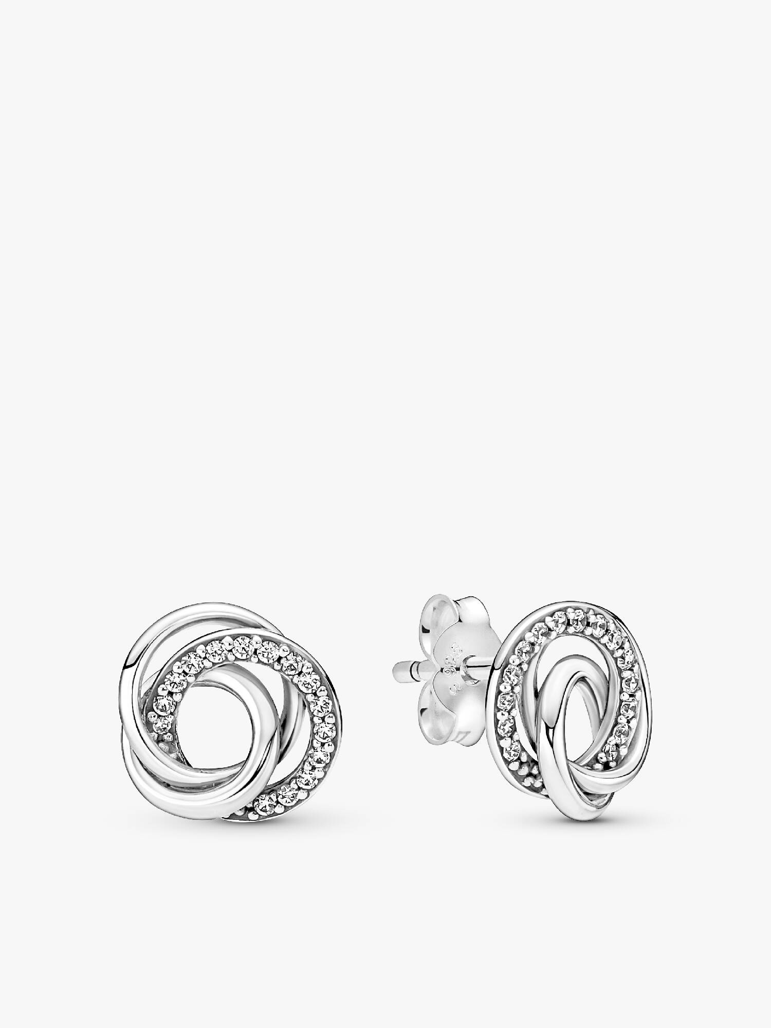 Clous d'Oreilles Cercles Ma Famille Pour Toujours