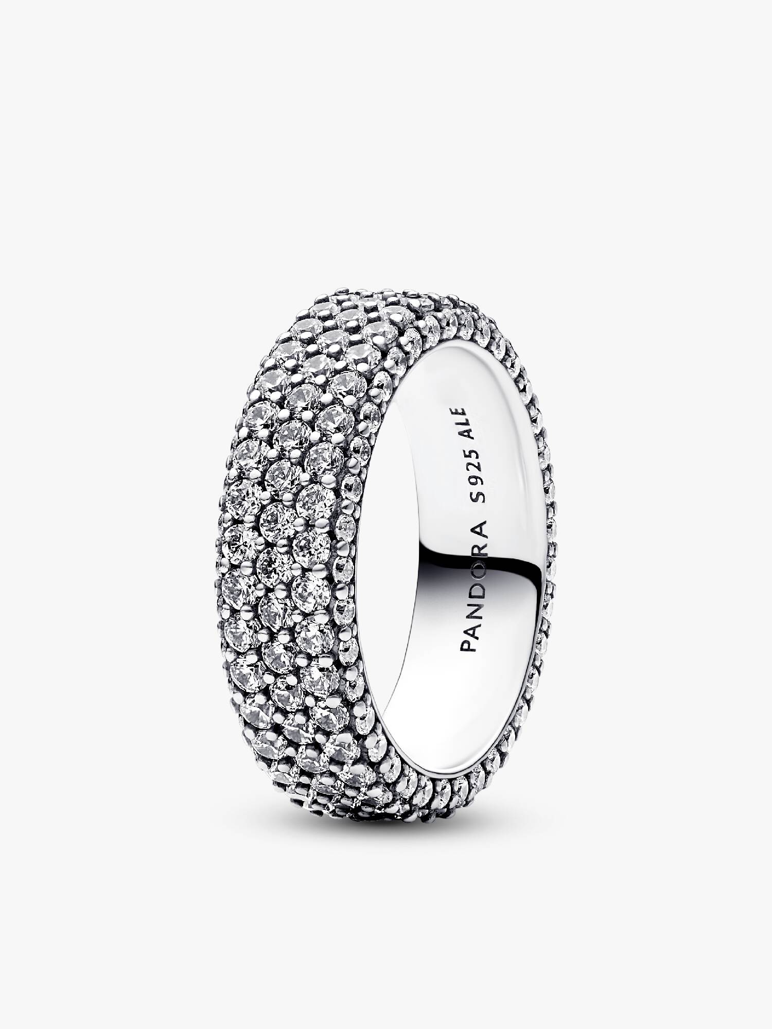 Driedubbele Pavé Ring