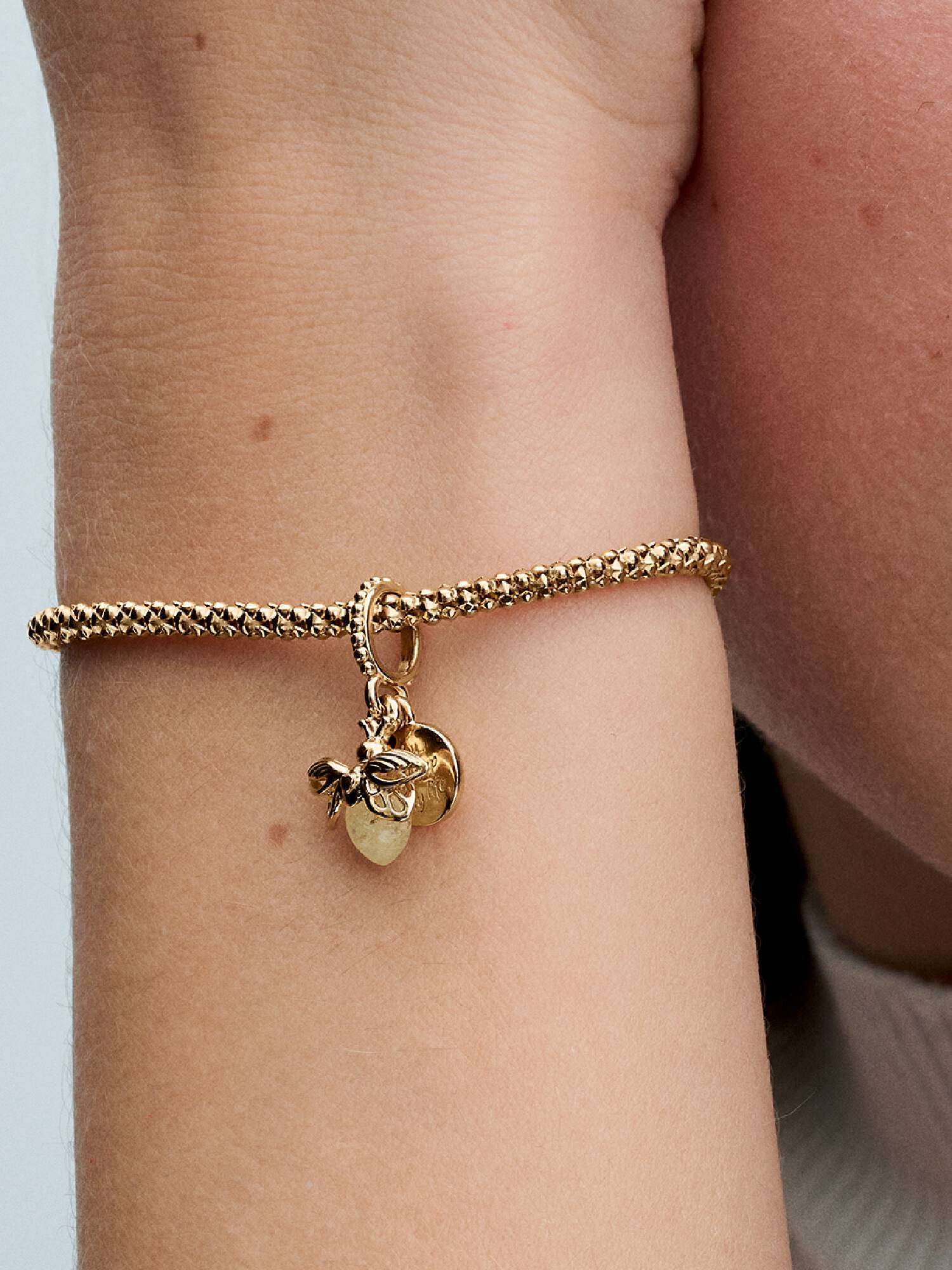 Charm Pendant Luciole Phosphorescente