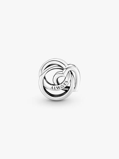Charm Cœur et Cercles Ma Famille Pour Toujours