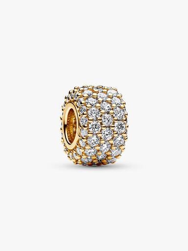 Charm Triple Rang Pavé Scintillant