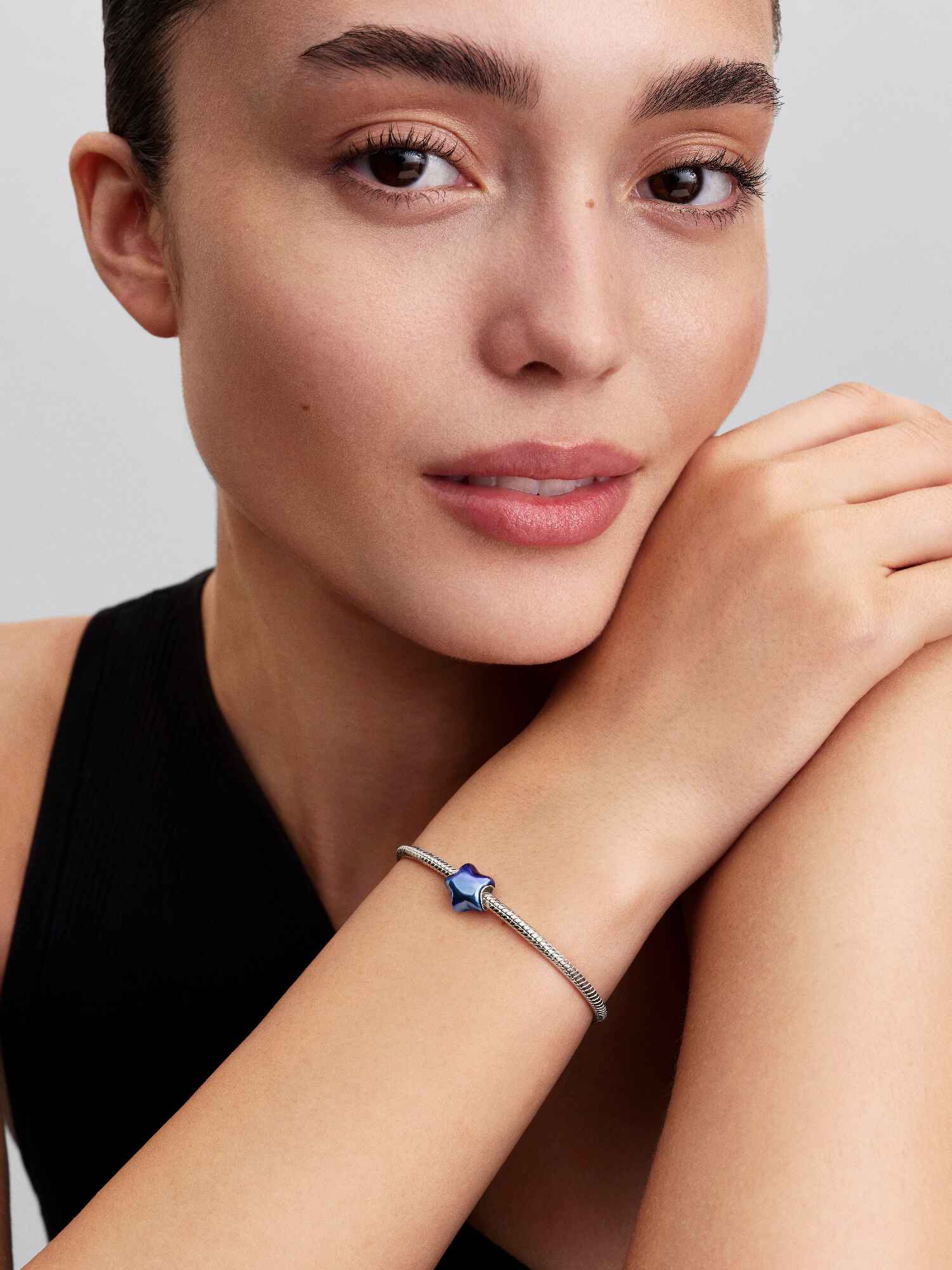 Bracelet Porte-charmes En Argent Massif 925 - Poinçonné BR02, Sans Marque, Neuf Avec étiquettes
